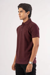 Men's Polo Shirt (Burgundy)