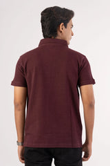 Men's Polo Shirt (Burgundy)