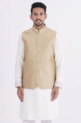 Men Vest (Cream)