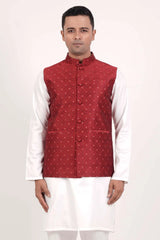 Men's Vest (Maroon)