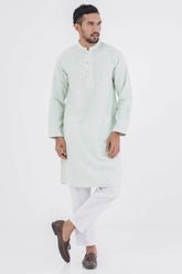 Men Panjabi (Pastel Green)