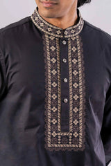 Men's Panjabi (Black)