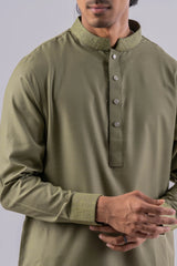 Men's Panjabi (Olive)