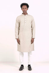 Men's Panjabi (Lt. Olive)