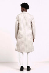 Men's Panjabi (Lt. Taupe)