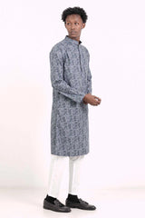 Men's Panjabi (Navy)
