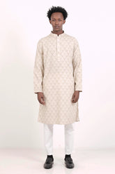 Men's Panjabi (Sage Printed)