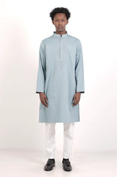 Men's Panjabi (Pastel Blue)