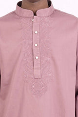Men's Panjabi (Mauve Pink)