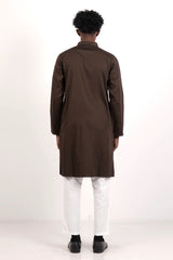 Men's Panjabi (DK. Olive)
