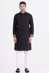 Men's Panjabi (Black)