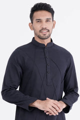 Men's Panjabi (Black)