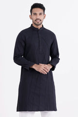 Men's Panjabi (Black)