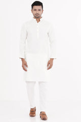 Men's Panjabi (White)
