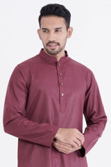 Men's Panjabi (Plum)