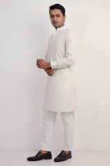 Men Panjabi (Off White)