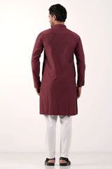 Men Panjabi (Maroon)