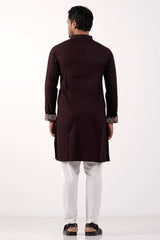 Men's Panjabi (Dk. Maroon)