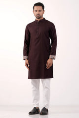 Men's Panjabi (Dk. Maroon)