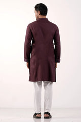 Men's Panjabi (Maroon)