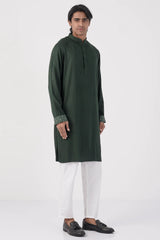 Men's Panjabi (Dk. Green)