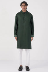 Men's Panjabi (Dk. Green)