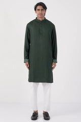 Men's Panjabi (Dk. Green)