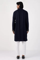 Men's Panjabi (Dk. Navy)
