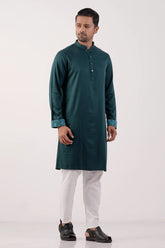 Men's Panjabi (Dark Teal)
