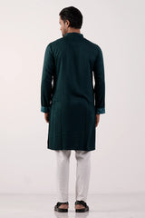 Men's Panjabi (Dark Teal)