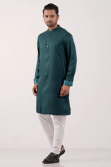 Men's Panjabi (Dark Teal)