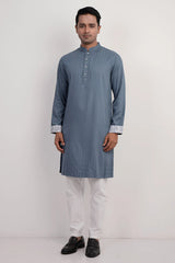 Men Panjabi (Oil Green)