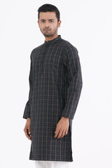 Men Panjabi (Green Check)