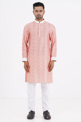 Men's Panjabi (Coral)