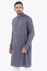 Men Panjabi (Dark Grey)