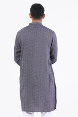 Men Panjabi (Dark Grey)