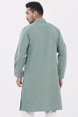 Men's Panjabi (Sage Green)