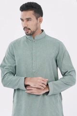 Men's Panjabi (Sage Green)