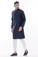 Men's Panjabi (Dk. Navy)
