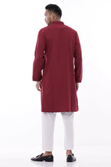 Men's Panjabi (Maroon)