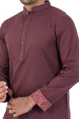 Men Panjabi (Maroon)