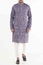 Men's Panjabi (Dk. Navy)