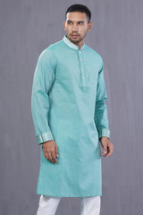 Men Premium Panjabi (Green)