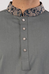 Men's Panjabi (Sage Green)