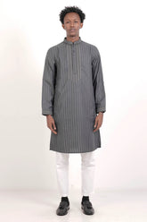 Men's Premium Panjabi (Grey)