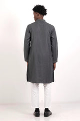 Men's Premium Panjabi (Grey)