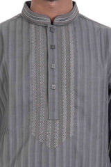 Men's Premium Panjabi (Grey)
