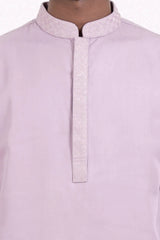 Men's Premium Panjabi (Lavender)