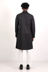 Men's Premium Panjabi (Black)