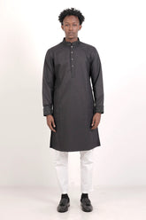 Men's Premium Panjabi (Black)